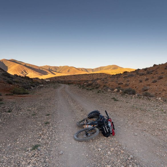 bicicleta de bikepacking