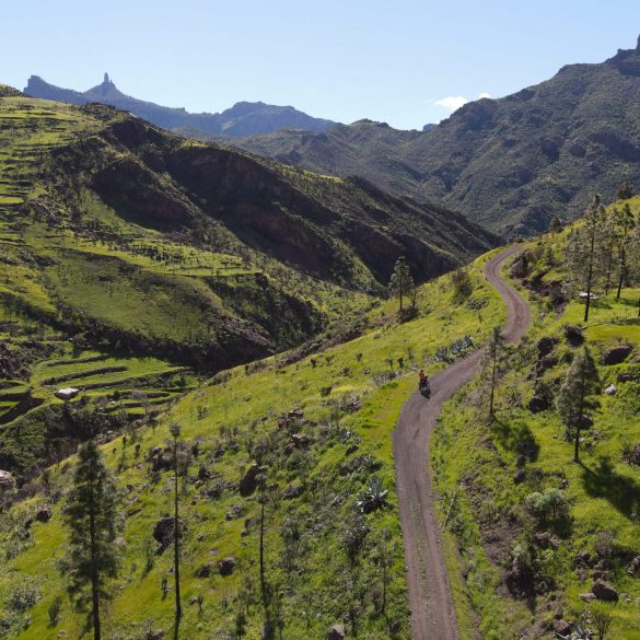 Camino gravel en Gran Canaria