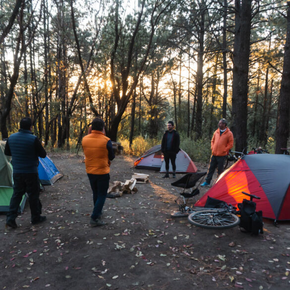 Bikepacking en la Marquesa - Camping