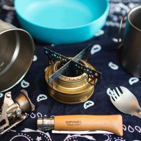 Kit de cocina para cicloviaje