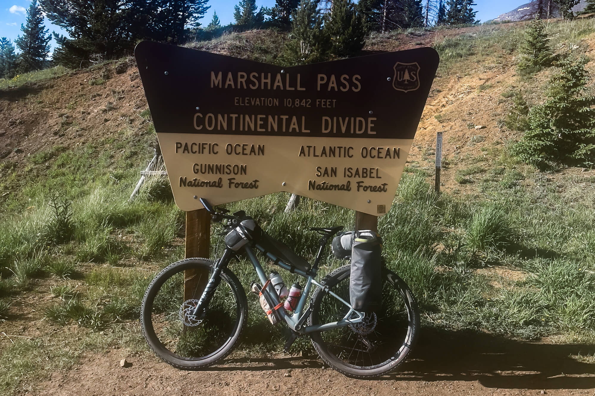 Bicicleta lista para la Tour Divide 2025